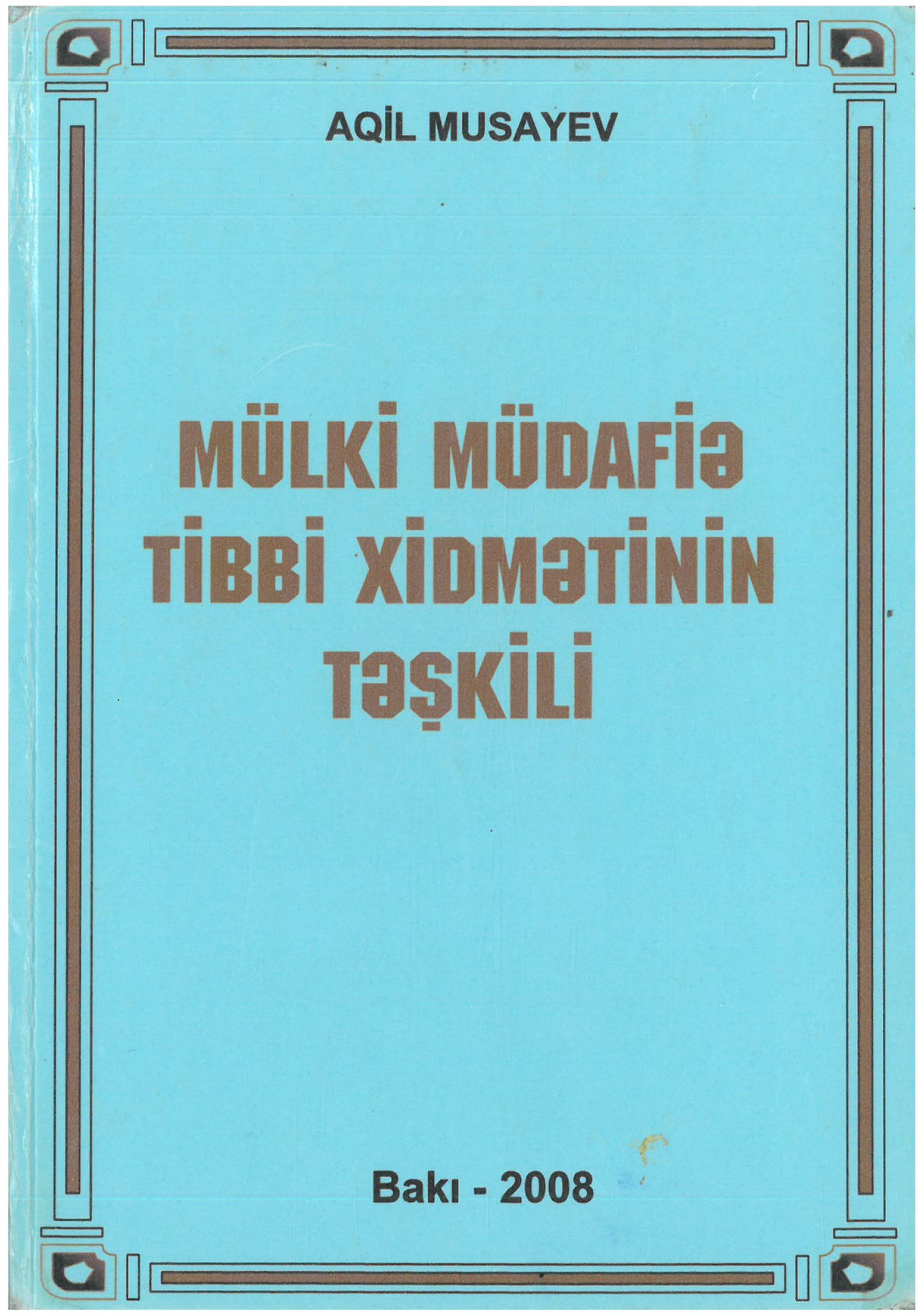 Mülki müdafiə tibbi xidmətinin təşkili
